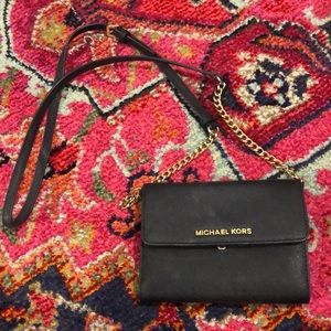 Black Michael Kors Crossbody